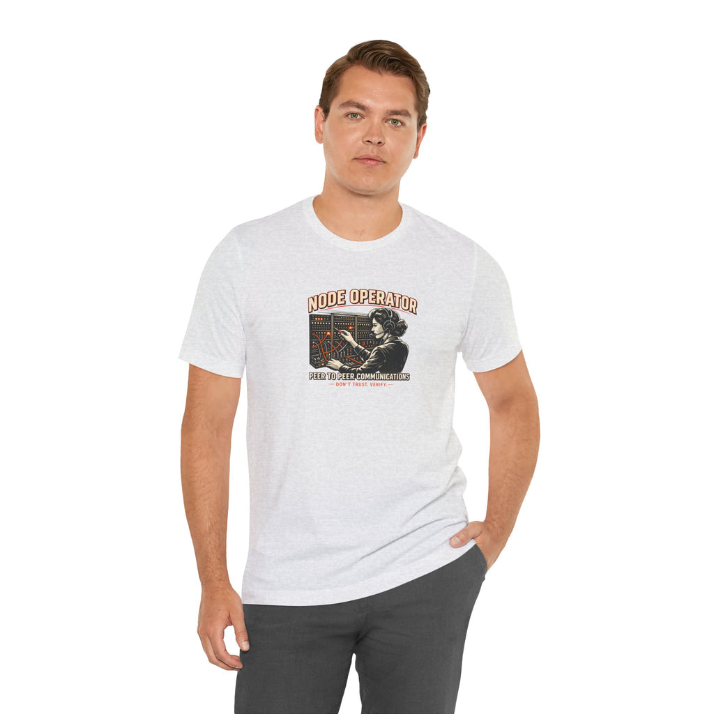Node Operator Bitcoin Tee | Don't Trust Verify | Bella Canvas 3001