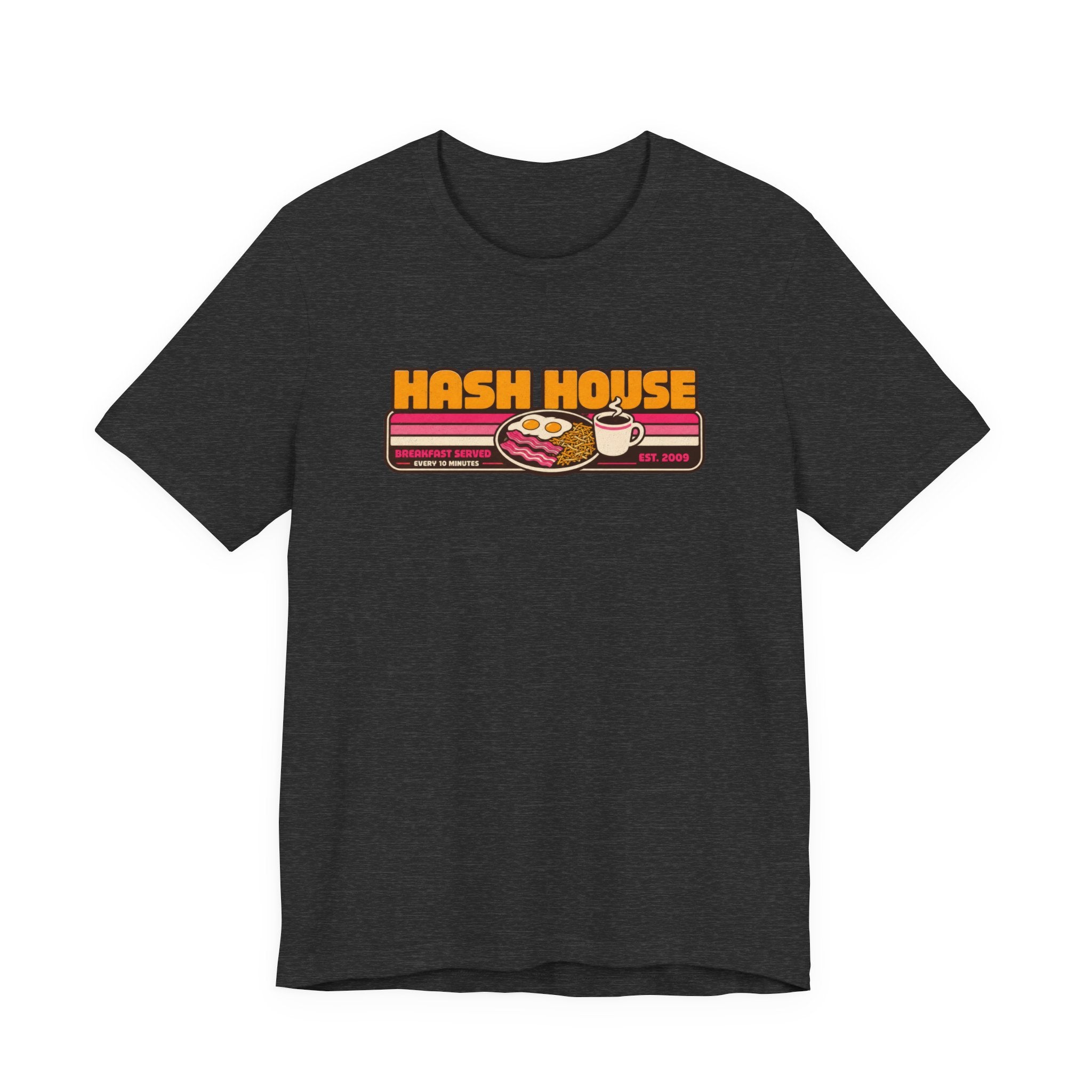 Incognito Hash House Retro Diner Tee | Breakfast Vintage Cafe Shirt | Bella Canvas 3001