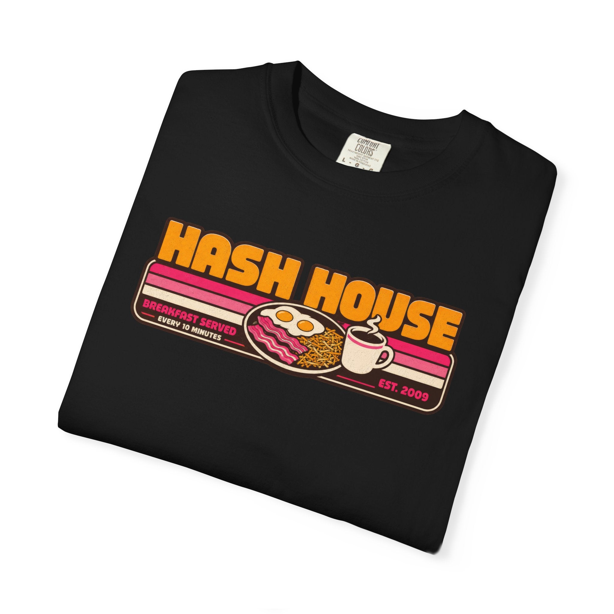Incognito Heavyweight Hash House Retro Diner Tee | Comfort Colors 1717