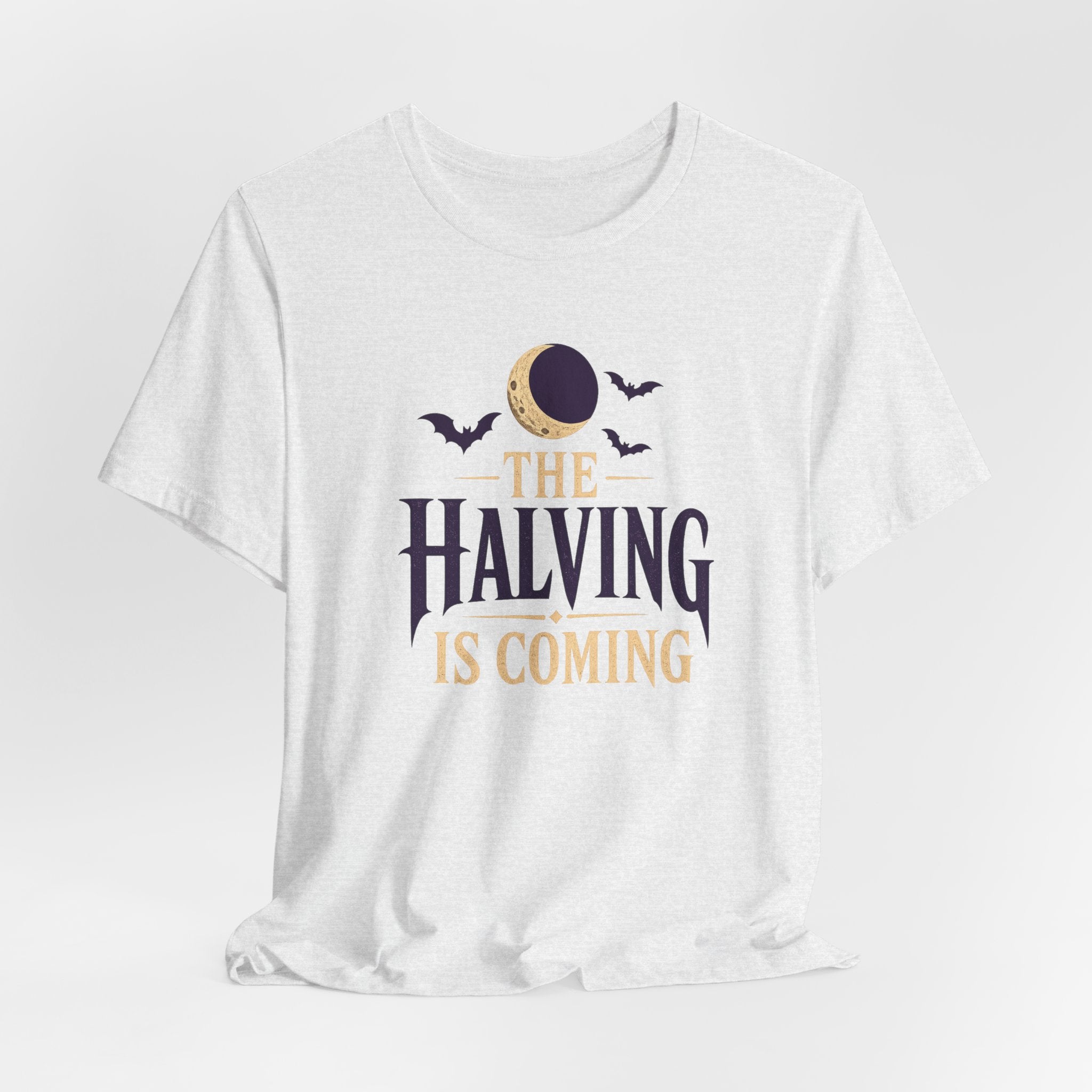 The Halving Is Coming Bitcoin T-Shirt| Light Colorway | Bella Canvas 3001