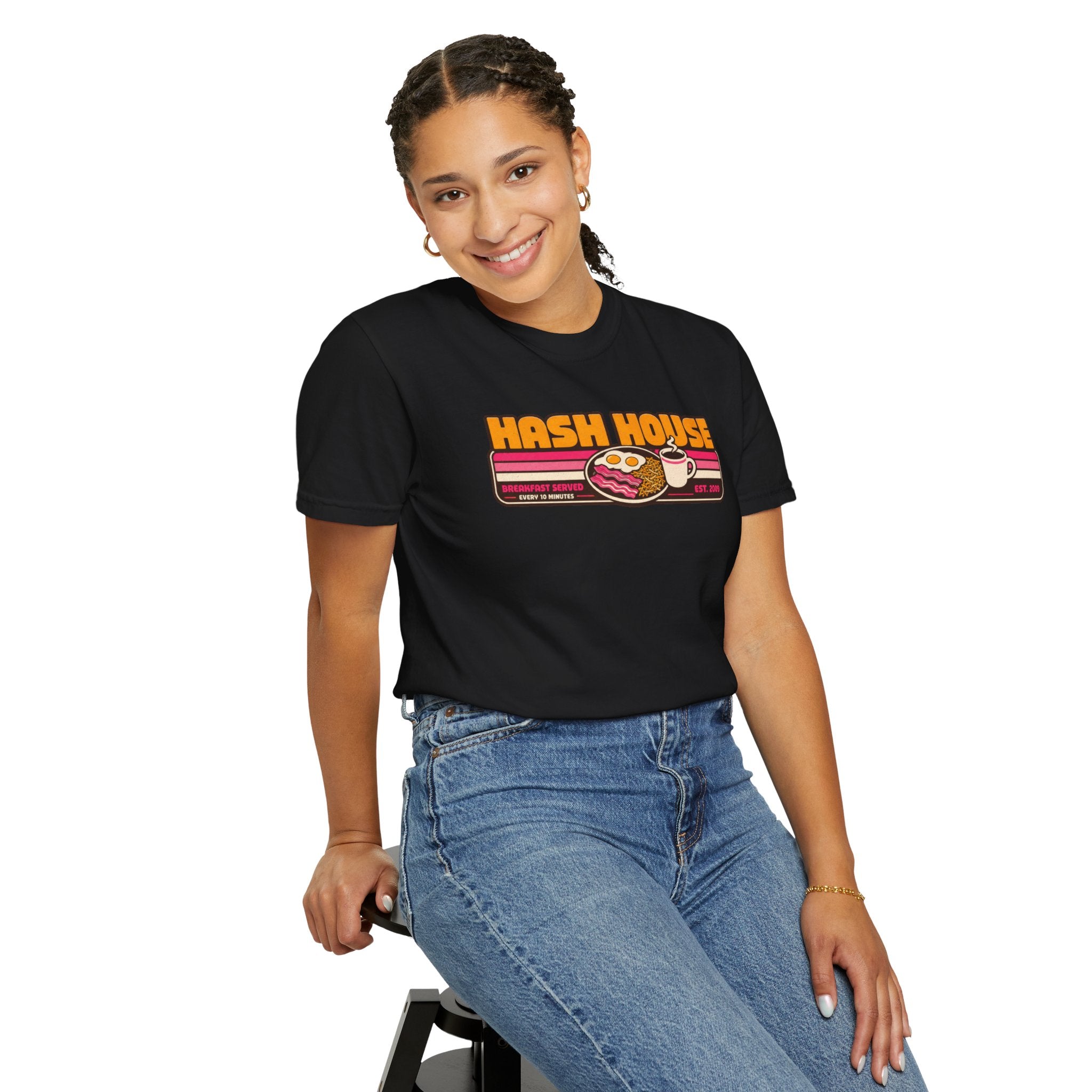 Incognito Heavyweight Hash House Retro Diner Tee | Comfort Colors 1717