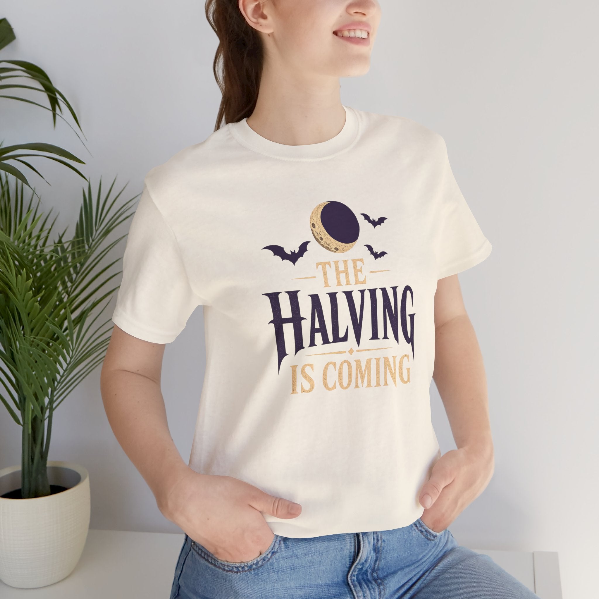 The Halving Is Coming Bitcoin T-Shirt| Light Colorway | Bella Canvas 3001