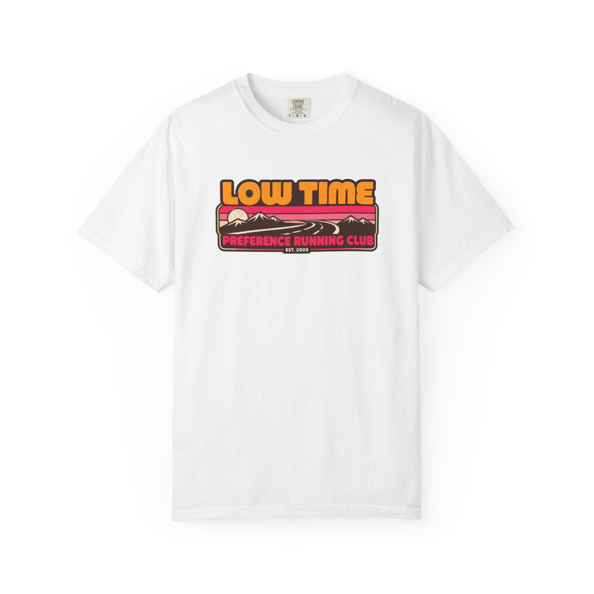 Incognito Heavyweight Low Time Preference Retro Running Club T-Shirt | Comfort Colors 1717