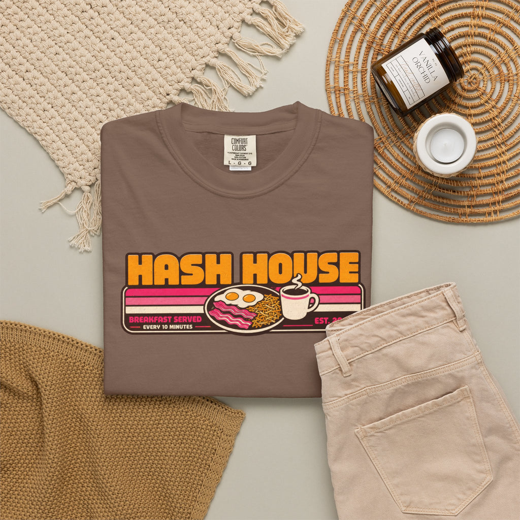 Incognito Heavyweight Hash House Retro Diner Tee | Comfort Colors 1717