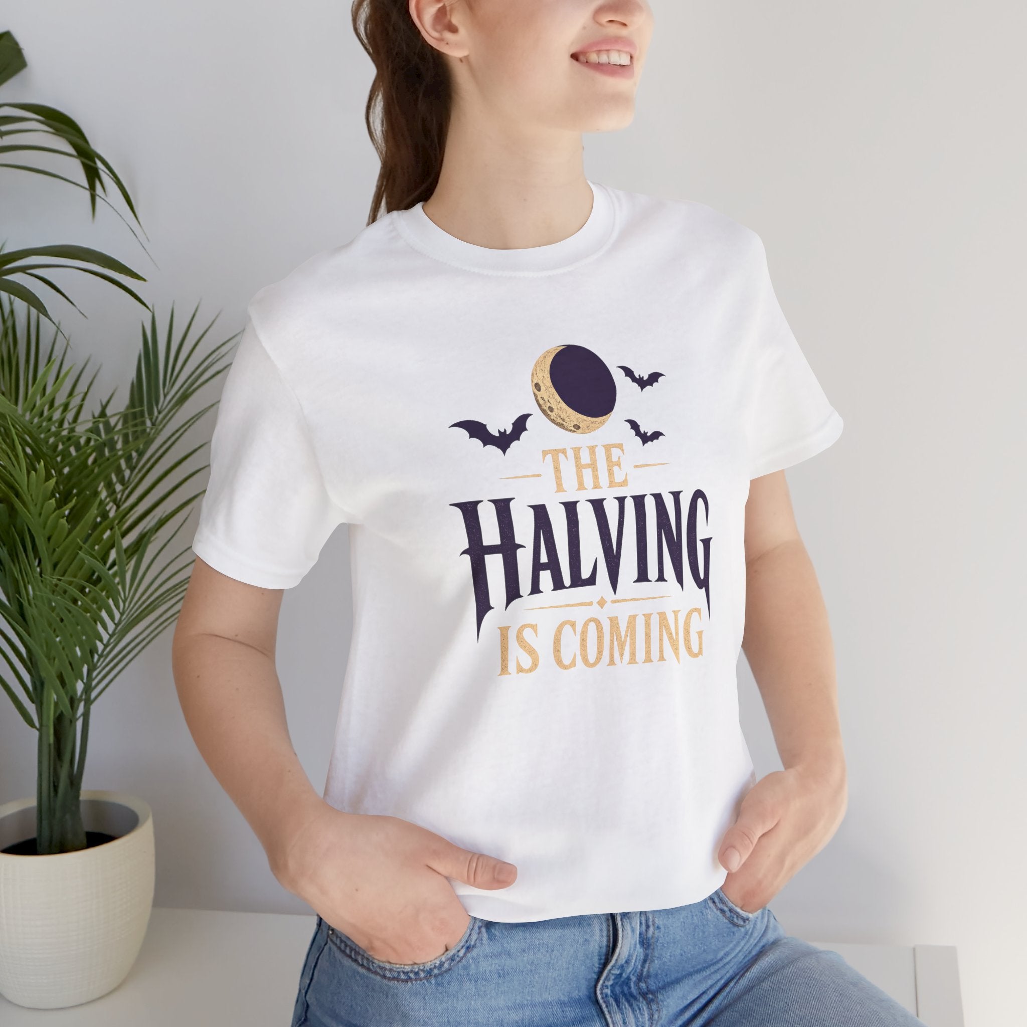 The Halving Is Coming Bitcoin T-Shirt| Light Colorway | Bella Canvas 3001