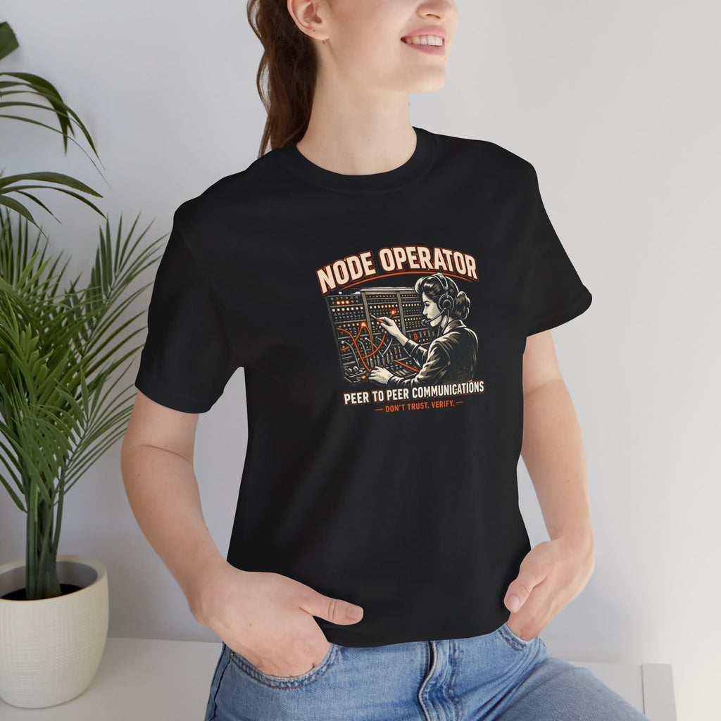 Node Operator Bitcoin Tee | Don't Trust Verify | Bella Canvas 3001