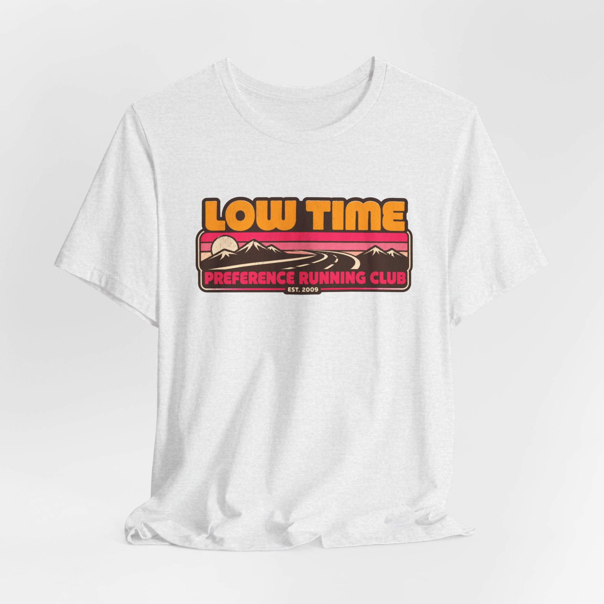 Low Time Preference Retro Running Club T-Shirt Bitcoin Shirt