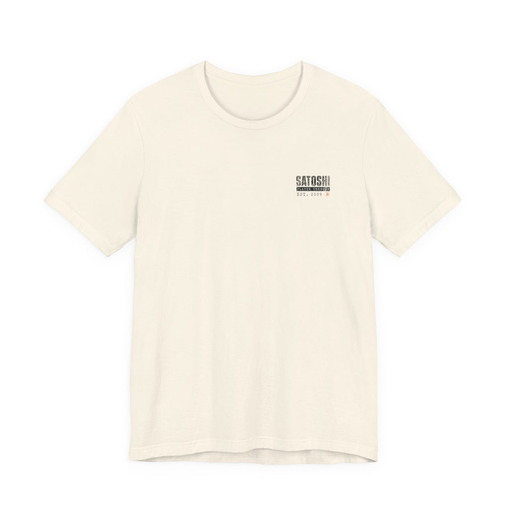 Satoshi Nakamoto Shirt | Player Unknown Bitcoin Tee | Don't Trust Verify Band T-shirt | Bella Canvas 3001