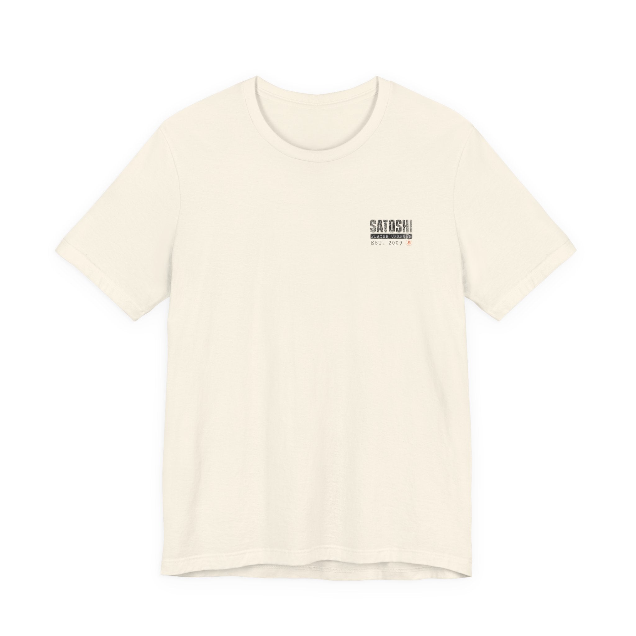 Satoshi Nakamoto Shirt | Player Unknown Bitcoin Tee | Don't Trust Verify Band T-shirt | Bella Canvas 3001