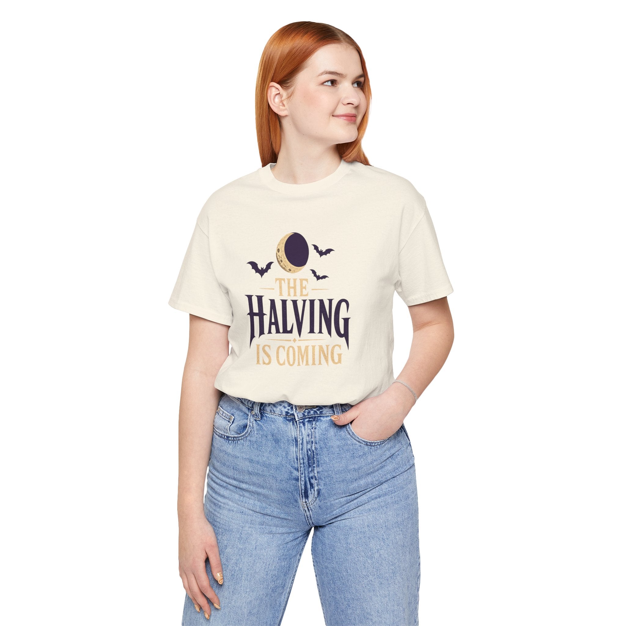 The Halving Is Coming Bitcoin T-Shirt| Light Colorway | Bella Canvas 3001