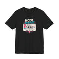 HODL Mixtape Cassette T-Shirt | Bitcoin Low Time Preference retro design Tee | Bella Canvas 3001