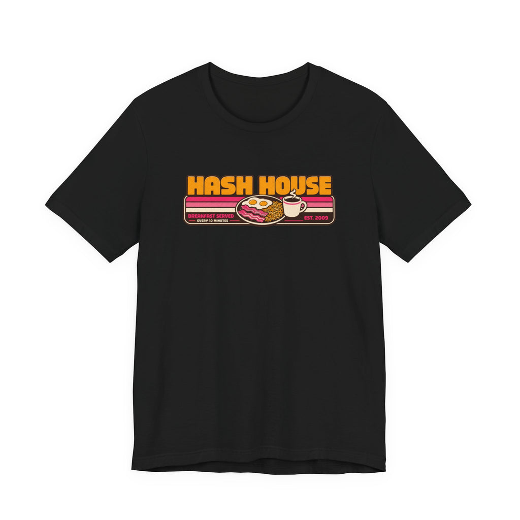 Incognito Hash House Retro Diner Tee | Breakfast Vintage Cafe Shirt | Bella Canvas 3001