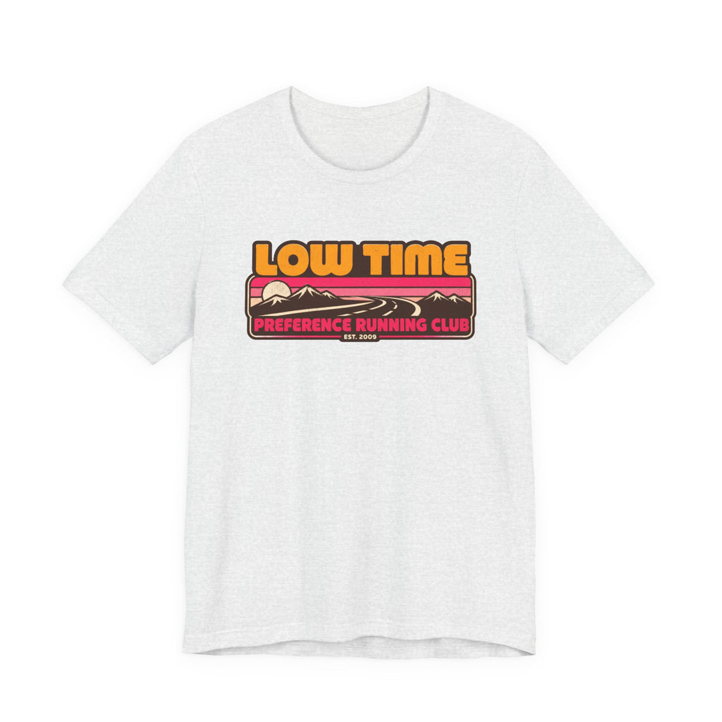 Low Time Preference Retro Running Club T-Shirt Bitcoin Shirt