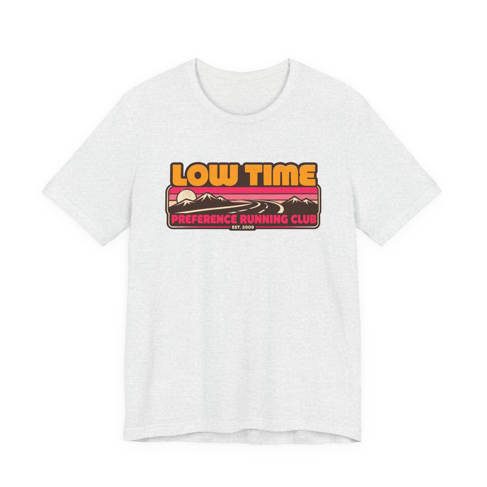 Low Time Preference Retro Running Club T-Shirt Bitcoin Shirt