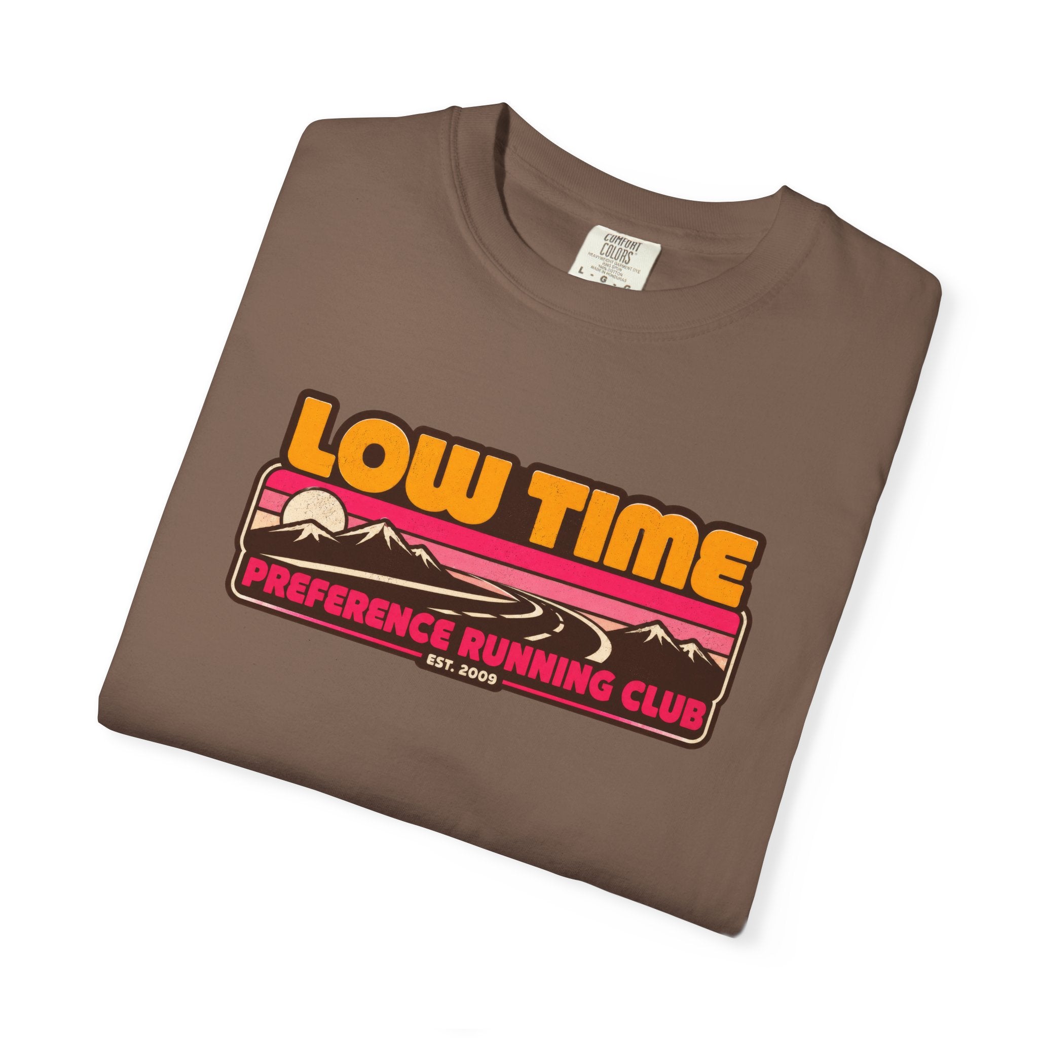 Incognito Heavyweight Low Time Preference Retro Running Club T-Shirt | Comfort Colors 1717