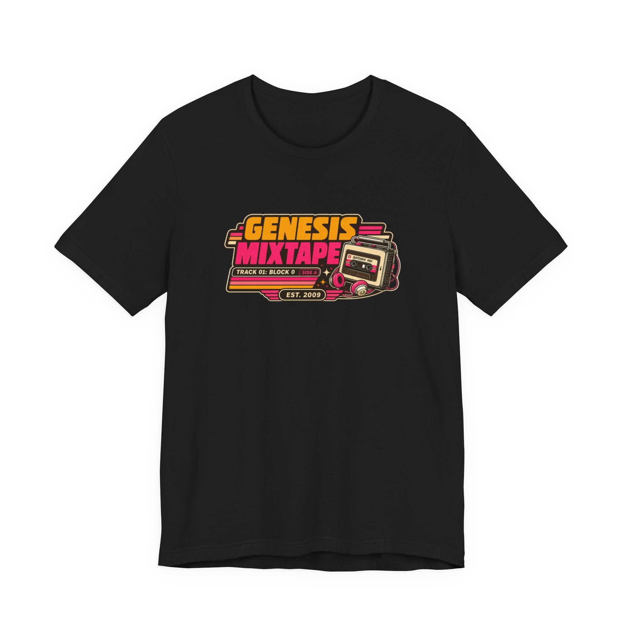 Incognito Genesis Mixtape T-Shirt | Vintage Cassette Retro Music Tee | Bella Canvas 3001