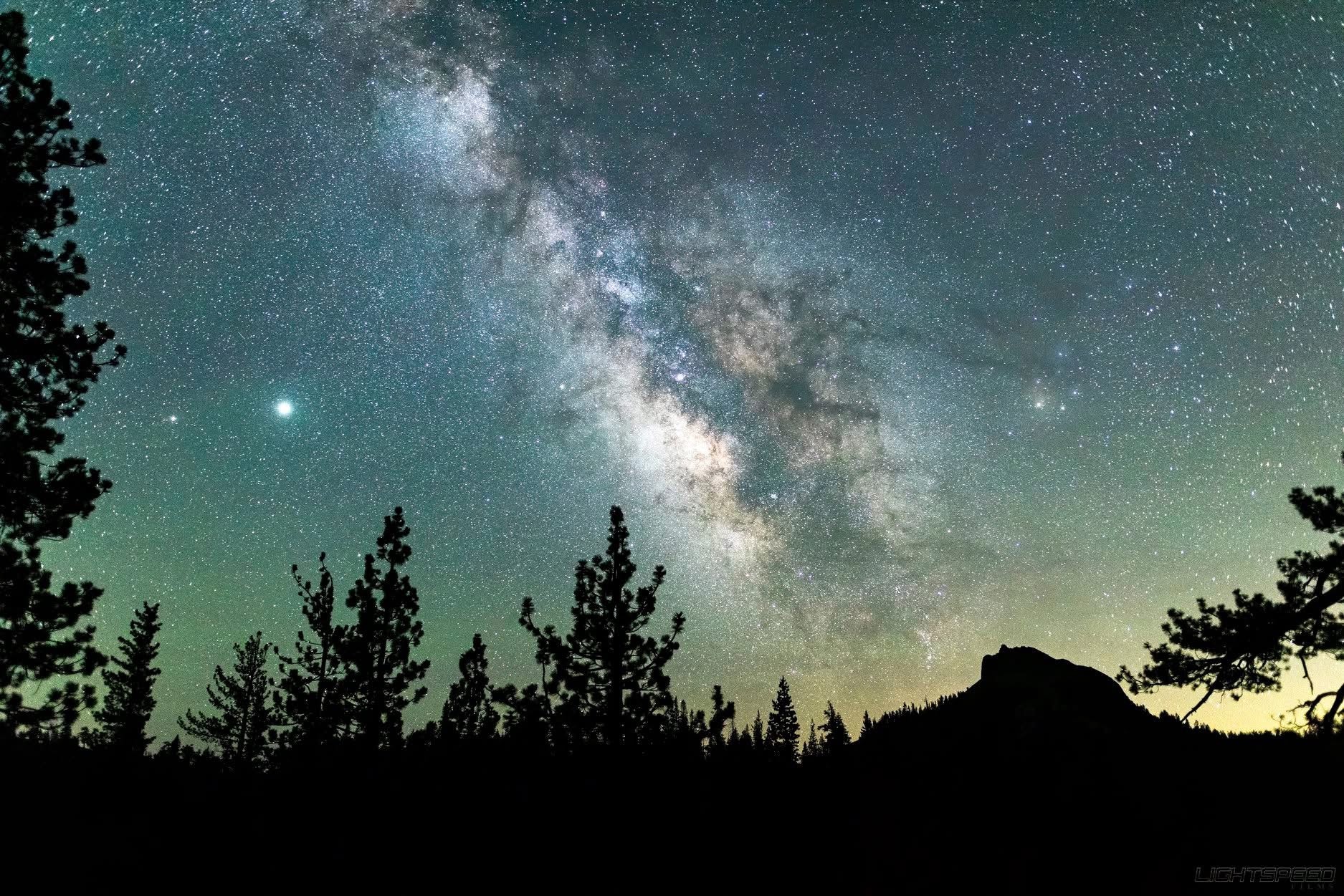 Eastern Sierras Milky Way HD Acrylic
