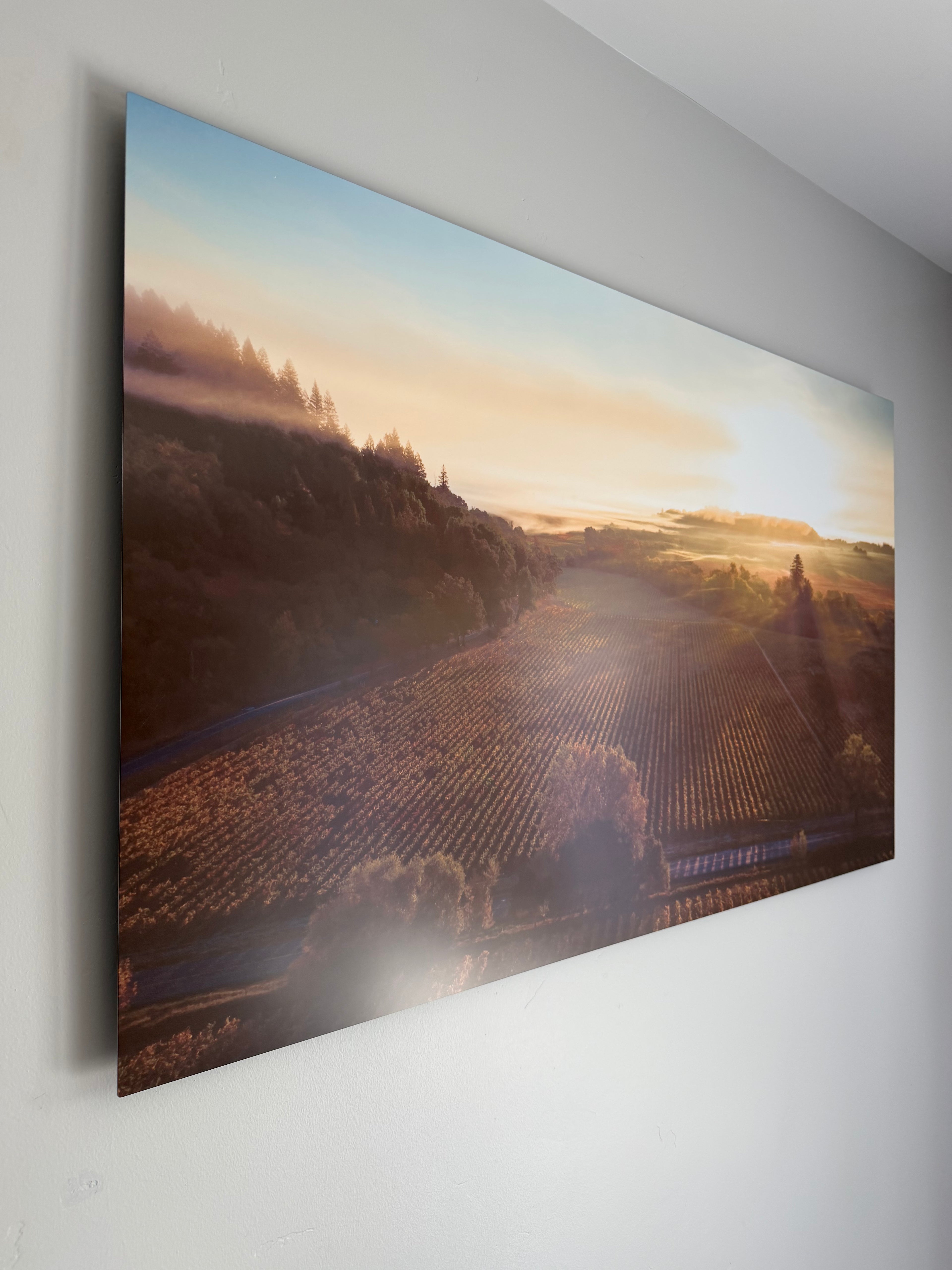 Sonoma County, California Wine Country HD Metal
