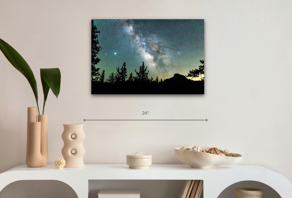 Eastern Sierras Milky Way HD Acrylic